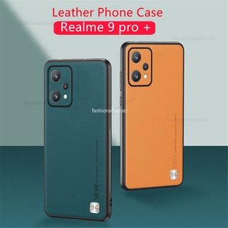 เคสโทรศัพท์มือถือหนัง PU TPU นิ่ม กันกระแทก ปิดด้านหลัง สําหรับ Realme 8 9 pro + 9pro + 9pro+ 8pro 9i 8i 8s Realme9pro+ Realme9i Realme8pro Realme8i 4G 5G