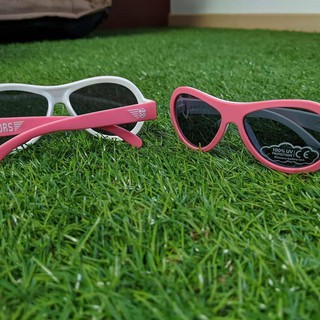 แว่นกันแดดเด็ก babiators Two Tone Aviator Tickled Pink