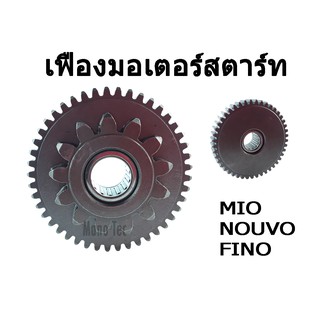 เฟืองมอเตอร์สตาร์ท ฟีโน่ มีโอ นูโว เฟืองไดร์สตาร์ท MIO/FINO/NOUVO สินค้าอะไหล่ตรงรุ่น