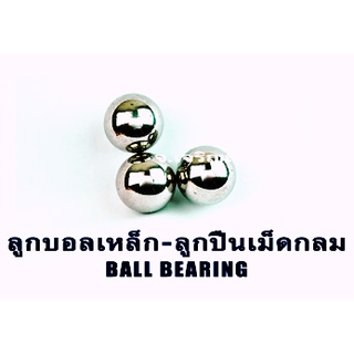 ลูกปืนเม็ดกลม แพ็คละ 1 ลูก ขนาด 22 มิล - 30 มิล ลูกเหล็กเม็ดกลม เม็ดลูกปืน Steel Ball Bearing