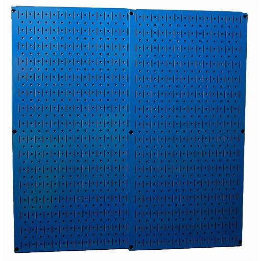 Wall Control : WCT30-P-3232BU* แผ่นเพกบอร์ด Blue Steel Metal Two 32 x 16 Pegboard Tool Boards