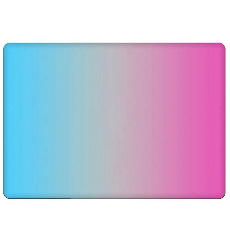 For Mac Book Air 13 Inch Rainbow Gradient Shell Ultra Thin Snap On Anti ...
