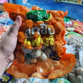 ลูกชิ้นไก่สาหร่าย ตราเบทาโกร Betagro น้ำหนัก 1 กิโลกรัม