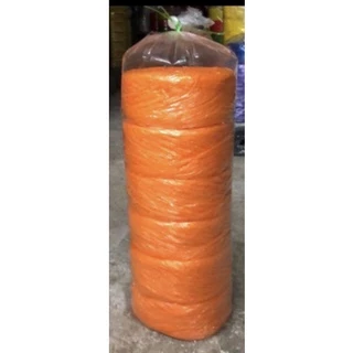 เชือกฟางพลาสติก สีชมพู/ส้ม/เหลือง/ฟ้า/ม่วง/ขาว/น้ำเงิน/เขียว/แดง เส้นใหญ่ฟู
