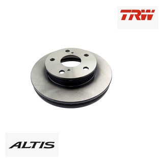 TRW จานเบรค 1 คู่ TOYOTA ALTIS โตโยต้า อัลติส AE92 AE100-112 ST170-171-190-191