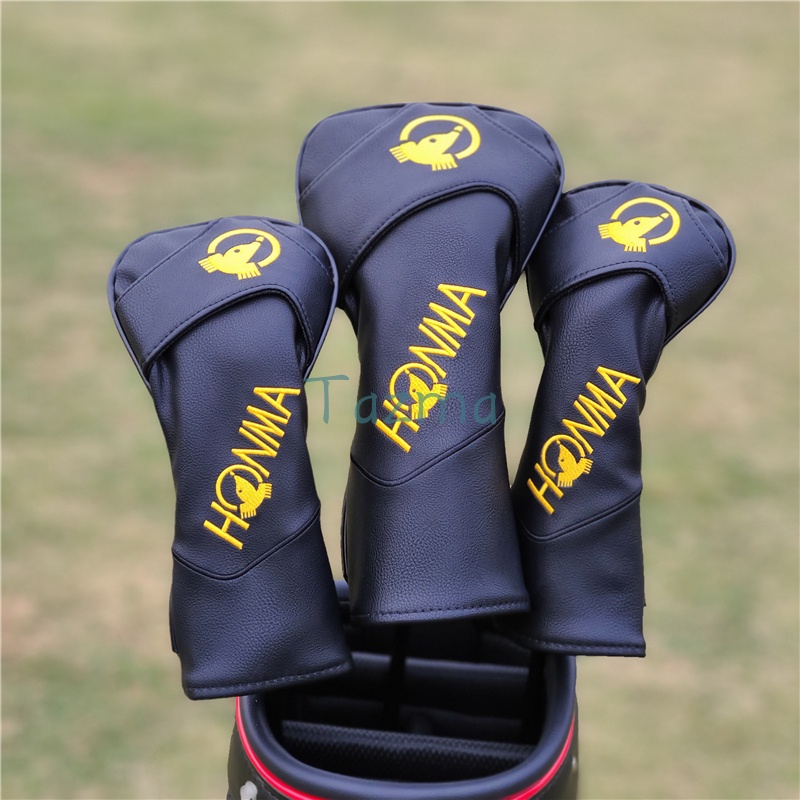 HONMA Branded Golf Club Golf Club Driver Fairway Wood Iron (4,5,6,7,8,9,10,11,Aw,Sw)Headcover Golf C