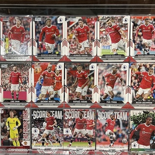 Panini Score FIFA & Premier League 2021-22 การ์ดทีม Manchester United