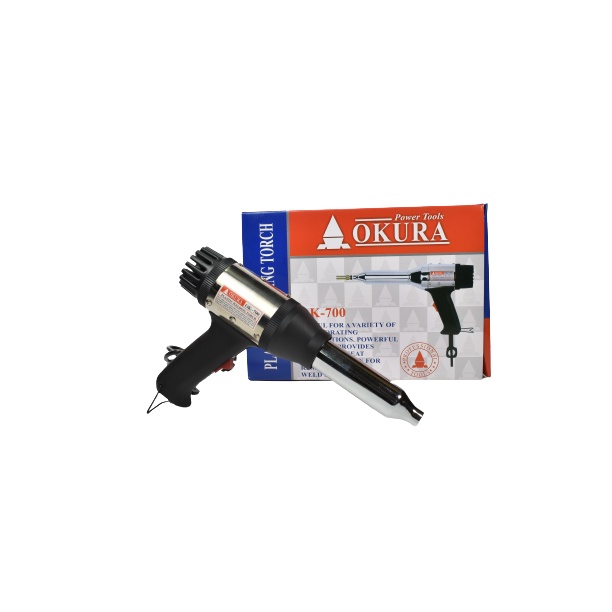 ปืนเชื่อมพีวีซี OK-700 OKURA ปืนเชื่อม พลาสติก พีวีซี PVC ปืนเชื่อม
