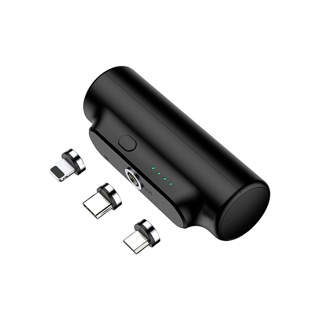 C-SPACE แบตเตอรี่สำรอง แม่เหล็ก แบบไร้สาย ความจุ 3000mAh สำหรับ iPhone/Micro USB/Type-C