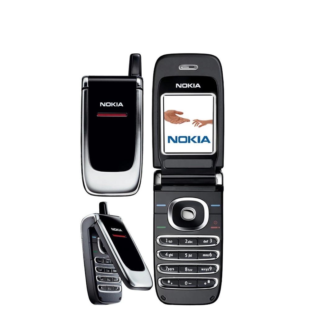 ต้นฉบับ Nokia 6060 1.8 จอแสดงผล 2G GSM พลิกโทรศัพท์มือถือ DumbPhone ราคาถูกคลาสสิกโทรศัพท์มือถือ