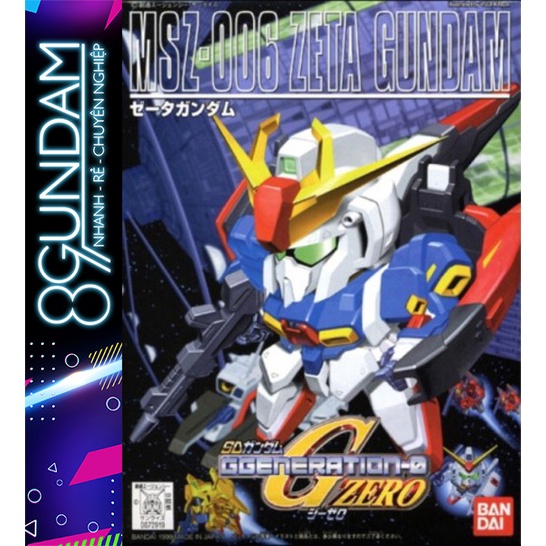 SD BB 198 Zeta Gundam Assembly Model