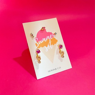 Gewinie.co - Summer earring set