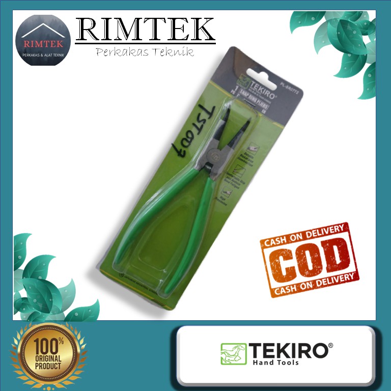 Snap RING PLIERS/ SNAP RING PLIERS EB 7" Tekiro TEKIRO TEKIRO SNAP RING เปิด TEKIRO PLIERS