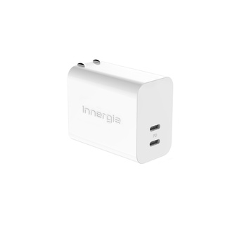 Innergie C6 Duo หัวชาร์จ USB-C พอร์ตคู่ 63 วัตต์ แถมฟรีสายชาร์จ USB-C 3.1