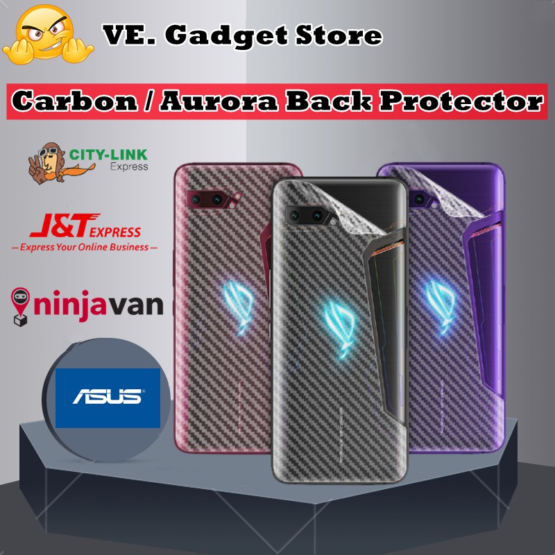 ASUS Zenfone 4 Max Plus ZC554KL / Max Pro ZC554KL / Max ZC520KL / Max ZC554KL คาร์บอนไฟเบอร์ & Auror