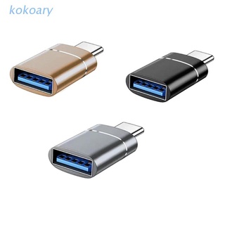 Kok เครื่องส่งสัญญาณอย่างรวดเร็วกับ Otg Type C To Usb 3.0 อะแดปเตอร์