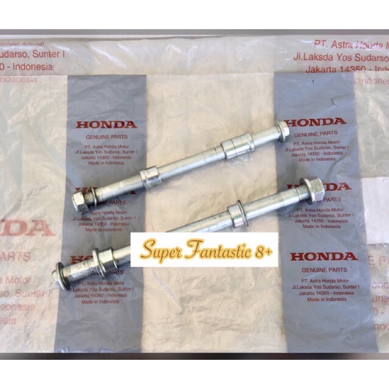 ชุดเพลาหลังหน้า Nut lock Nut Axle 44301K84900 คอ Honda CRF 150L 150 L Ori Original