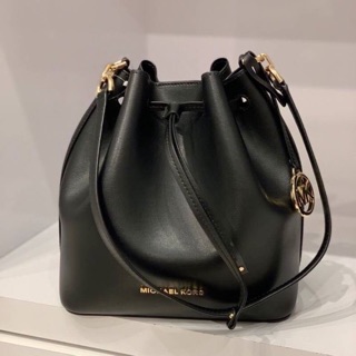 Michael Kors Bucket Bag สีดำ / เทา สวยเท่ห์สุดๆ