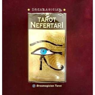 ไพ่อียิปต์สีทอง Tarot Nefertari ไพ่ยิปซีแท้ลดราคา ไพ่ทาโร่ต์ ไพ่ออราเคิล Tarot Oracle Card Deck