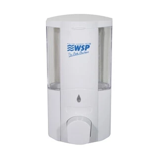 WSP ที่กดสบู่เหลว 1 ช่อง ที่กดสบู่เหลวติดกำแพง ที่กดสบู่ ติดตั้งง่าย ขนาด 400 ml. รุ่น DP-117W (สีขาว)