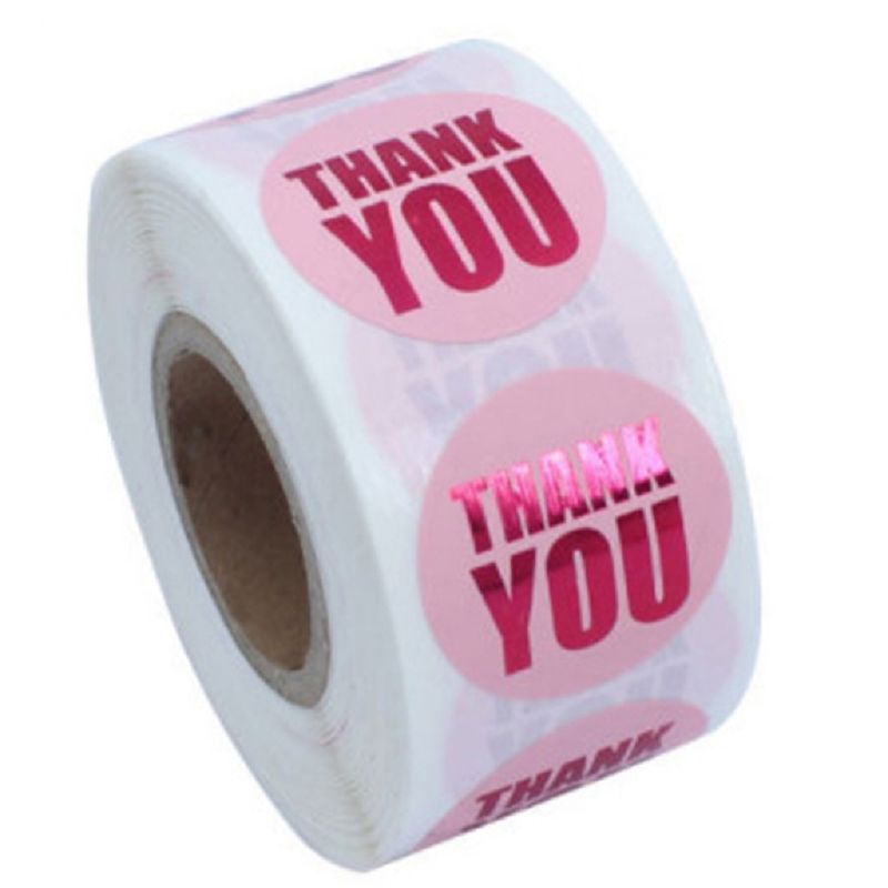 Thank You Stickers ชมพู​