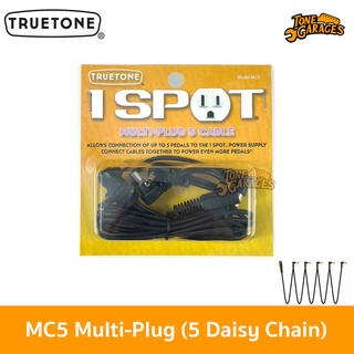 Truetone 1SPOT MC5 Multi-Plug 5 Daisy Chain Pedal Power Cable สายพ่วงไฟเอฟเฟค กีต้าร์ / เบส