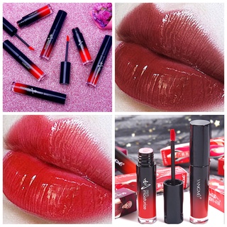 ลิปเคลือบลิปสติก สีสวย ติดทน ลิปสติกแท้แบรนด์ 6 สีLong-lasting beautiful lipstick