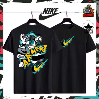 NIKE NBA เสื้อยืดจอร์แดน ฮิปฮอป แร็พ แขนสั้น ไฮสตรีท เรโทร คอกลม สั้น NIKE เสื้อยืดผู้ชาย #&lt;u