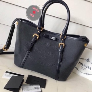 🍃PRADA 1BA841 LOGO 2 WAY SHOULDER HANDBAG