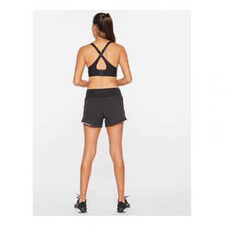 2XU กางเกงขาสั้น AERO4 INCH SHORT Women รุ่น WR6534B-BLKSRF