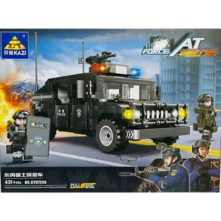 SS Toys เลโก้ ทหาร 67288 รถตำรวจหน่วยรบพิเศษ S.W.A.T. Force police จำนวน431ชิ้น