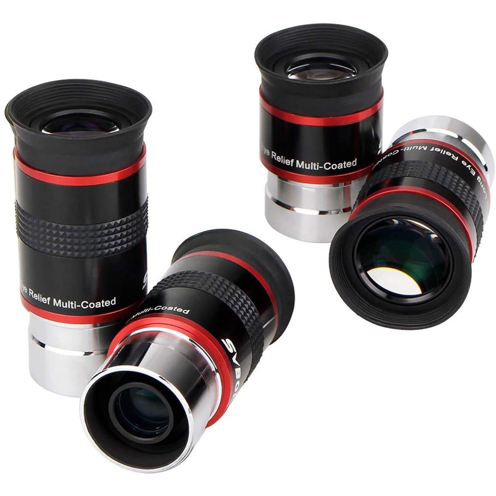Svbony กล้องโทรทรรศน์ช่องมองภาพเอฟเอ็มกรีนบรอดแบนด์ภาพยนตร์ Eyepiece 1.25" 68 อัลตร้าปริญญามุมกว้างช่องมองภาพชุดสำหรับดาราศาสตร์กล้องโทรทรรศน์ (6mm 9mm 15mm 20mm)