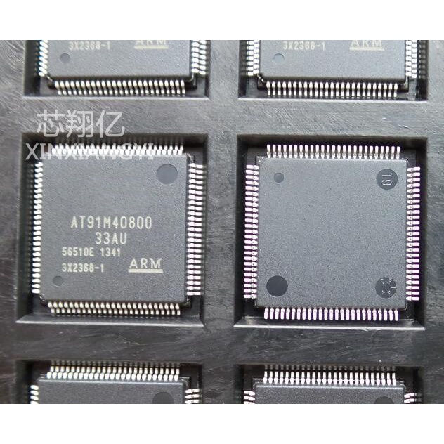 ชิปซีรีส์แพ็คเกจ BH QFP AT91M40800-33AU QFP ใหม่เอี่ยม