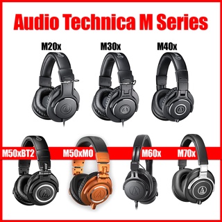 Audio-Technica M-Series M20x,M20xBT,M30x,M40x,M50x,M50xBT2,M60x,M70x Professional Monitor Headphones หูฟังมอนิเตอร์สตูดิโอ รับประกันศูนย์ไทย 1 ปี