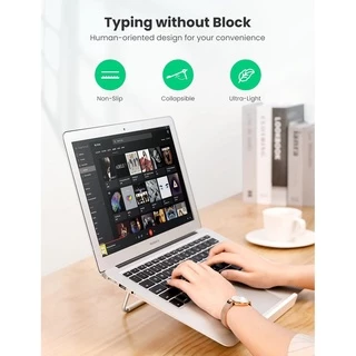 UGREEN รุ่น 80348 Laptop Stand for Desk Adjustable Portable Laptop Riser Holder Notebook Computer Stand