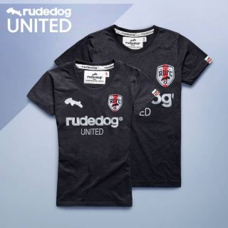 Rudedog เสื้อยืด รุ่น United สีท็อปดำ (ราคาต่อตัว)