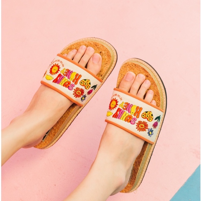Preorder-Summer of Love&Sunny honey-รองเท้าแตะ