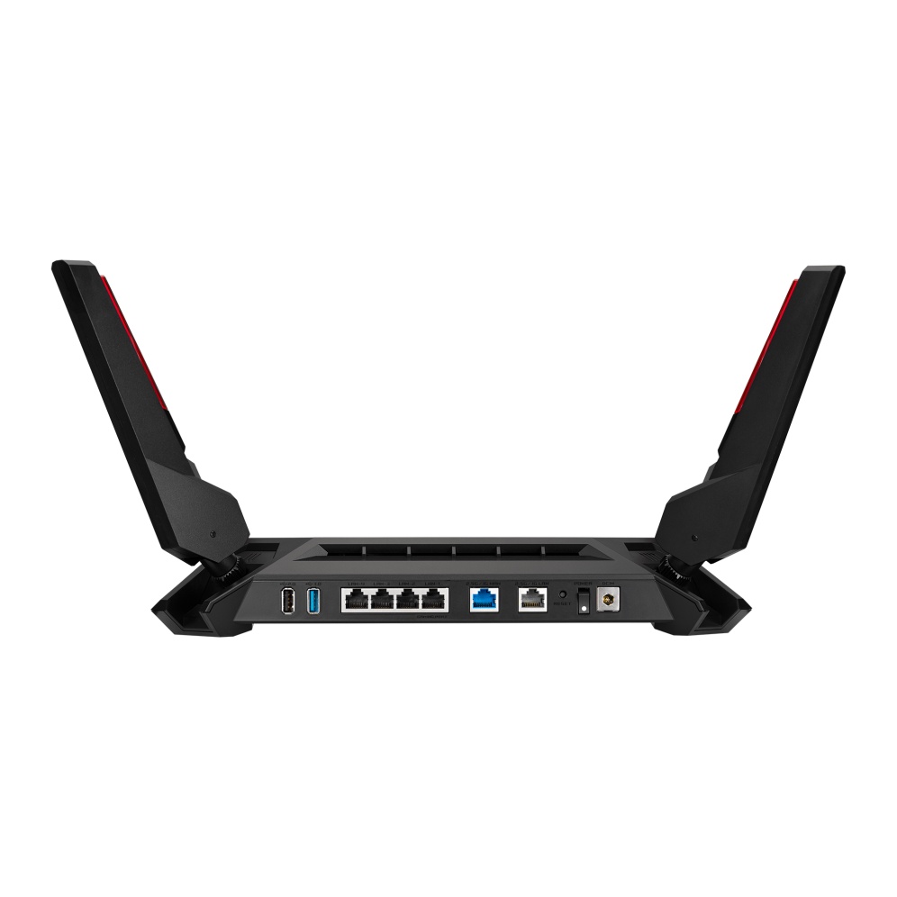 ASUS เราเตอร์ ROG Rapture GT-AX6000 Dual-Band WiFi 6 network Gaming Router,Dual 2.5G ports
