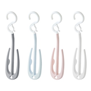 ✿ Shoes Drying Hanger Stand Footware Shoes Rack Hanging Organizer Multifunction Windproof Shoes Holder