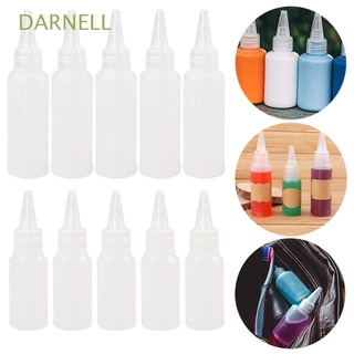 Darnell Diy ขวดเปล่าใส่น้ํามันพลาสติกพร้อมสกรูสําหรับสัตว์เลี้ยง