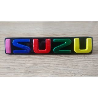 โลโก้​ติด​กระจัง​หน้า​หลากสี Logo ISUZU​ D-MAX​ DMAX 2003-2011​ /  อีซูซุ ดีแมคซ์