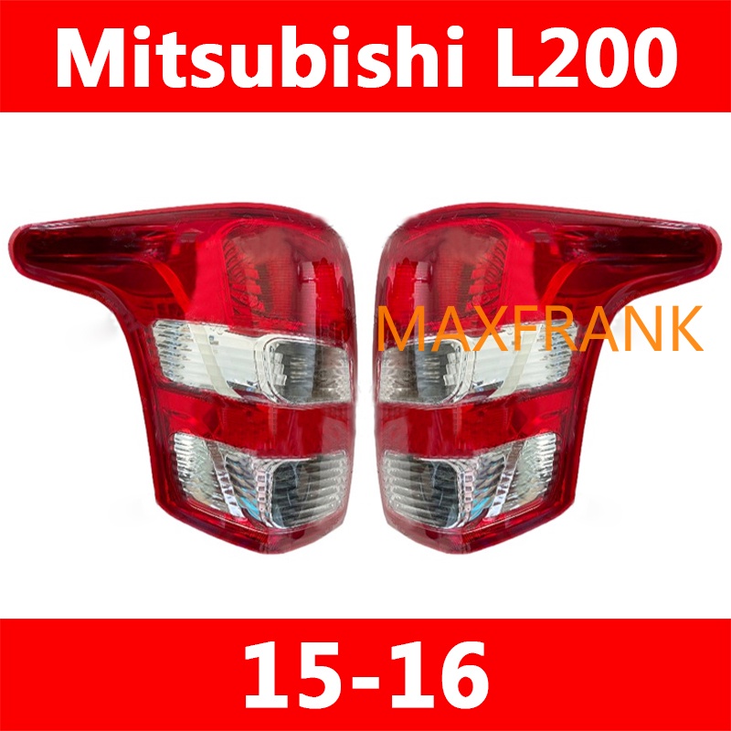สําหรับ 15-16 Mitsubishi L200 Triton ไฟท้าย Fiat Fullback Strada ขวาไฟท้ายไฟท้ายโคมไฟเบรคไฟกลับ