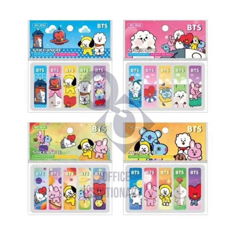 Sticky Note Sticky 503X BTS / Stick Note BT 21 / Memo Stick BT21 / Memo Stick