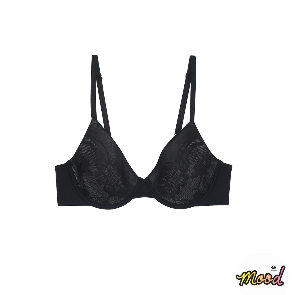 MM1H20 Wacoal Mood Smooth Bra เสื้อชั้นใน รุ่น MM1H20 สีเทา (GY)