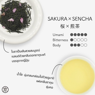 KYOBASHI - Sakura X Sencha ชาเขียว เซนฉะ ผสมดอกซะกุระ