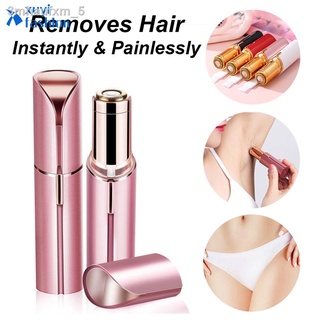 ✔Portable Mini Electric Epilator with Ladies Epilator, Blade Electric Shaver, Lipstick Design