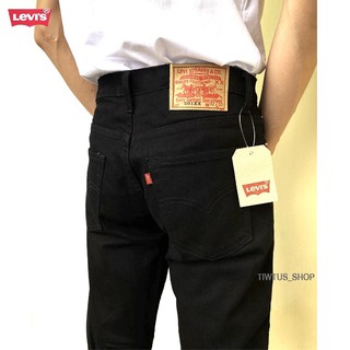 กางเกงยีนส์Levi’s 501 ผ้ายืด สีดำ (Slim Fit)ขากระบอกเล็ก กางเกงใส่ทำงาน กางเกงใส่เที่ยว