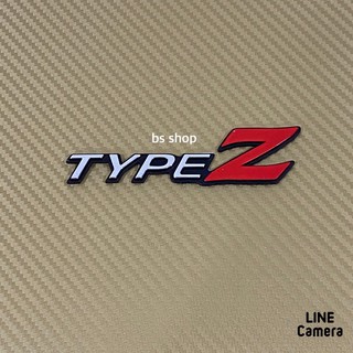 โลโก้ * TYPE Z ติดรถ Honda ขนาด* 2.7 x 11 cm