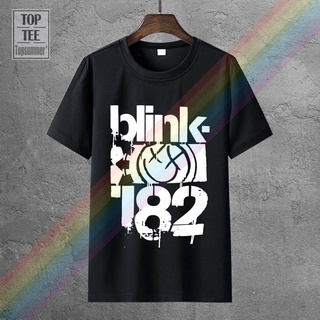เสื้อยืดผ้าฝ้าย เสื้อยืดคอกลม ผ้าฝ้าย พิมพ์ลายอัลบั้มตลก Blink 182 Blink 182 2003 สไตล์ยุโรป