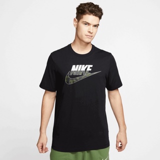 NIKE แท้ 100% เสื้อยืดผู้ชาย As M Nsw Camo Ss Tee